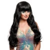 Zwarte Pruik Oceana -Feestartikelen Winkel zwarte pruik oceana