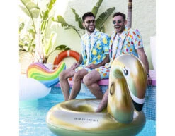 Zwemband Zwaan Goud 95cm -Feestartikelen Winkel zwemband zwaan goud 95cm 3