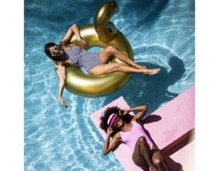 Zwemband Zwaan Goud 95cm -Feestartikelen Winkel zwemband zwaan goud 95cm 4